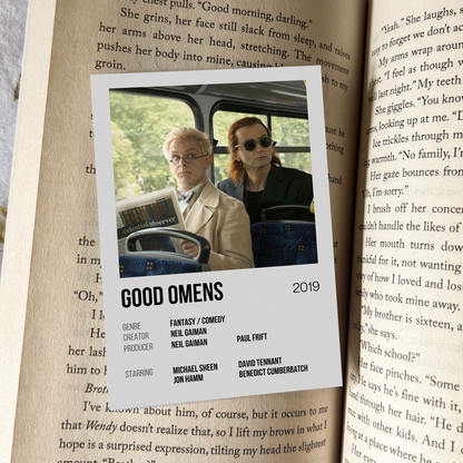 Good Omens TV Poster Bookmark