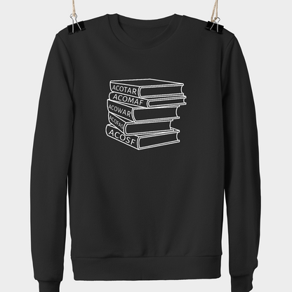 ACOTAR Book Stack Sweatshirt