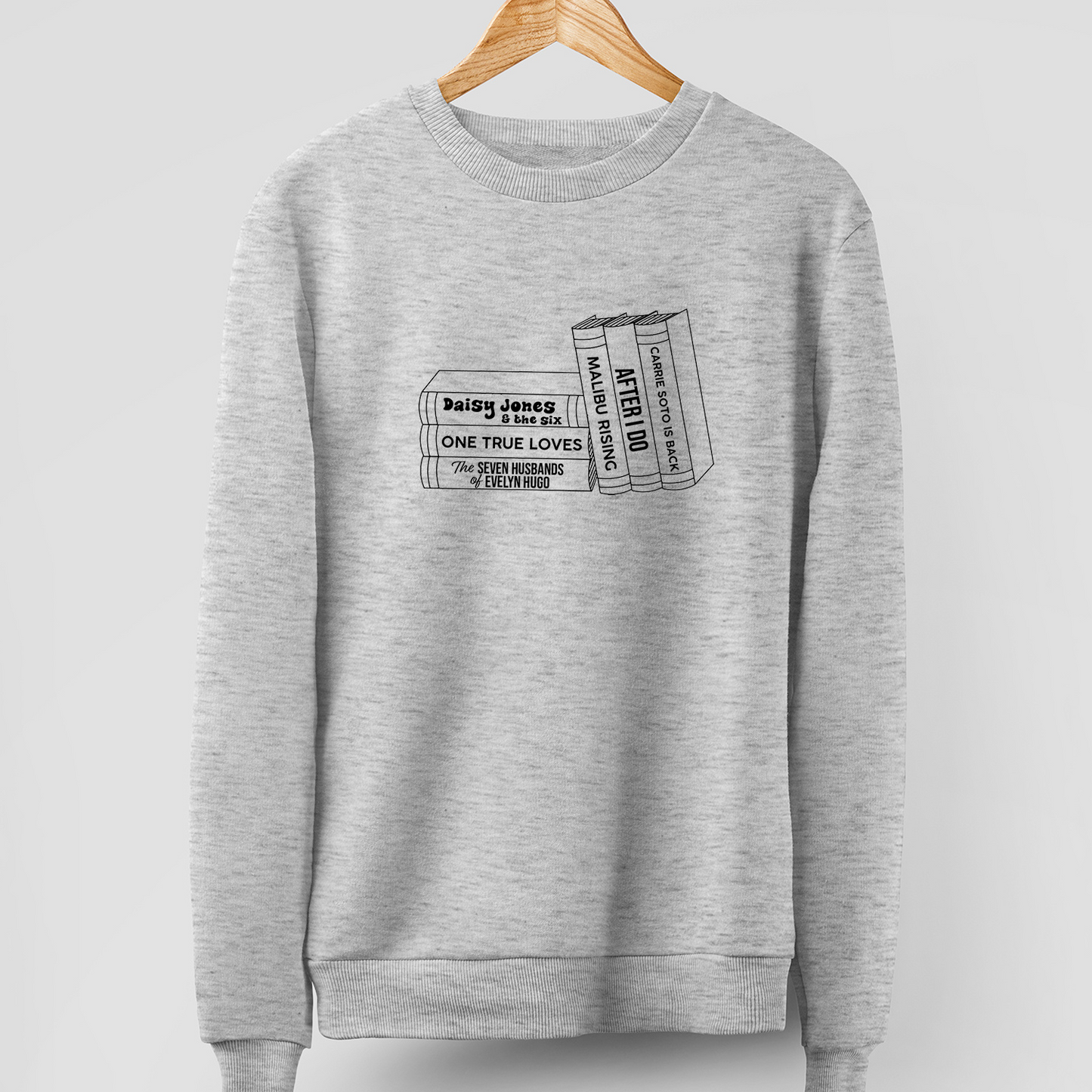 TJR Book Stack Sweatshirt