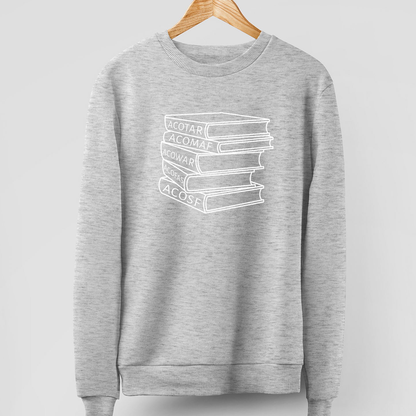 ACOTAR Book Stack Sweatshirt